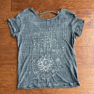 Lucky Brand Charcoal Graphic Tee
